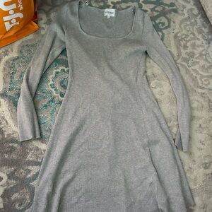 Out From Under Grey Ribbed Dress